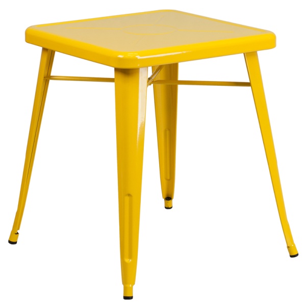 23.75-Square-Yellow-Metal-Indoor-Outdoor-Table-by-Flash-Furniture