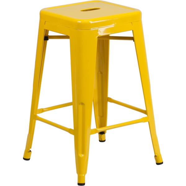 24-High-Backless-Yellow-Metal-Indoor-Outdoor-Counter-Height-Stool-with-Square-Seat-by-Flash-Furniture