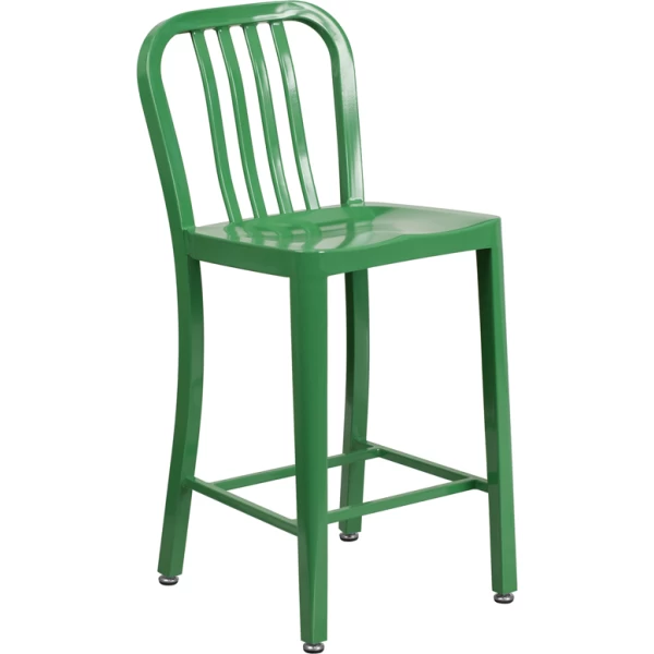 24-High-Green-Metal-Indoor-Outdoor-Counter-Height-Stool-with-Vertical-Slat-Back-by-Flash-Furniture
