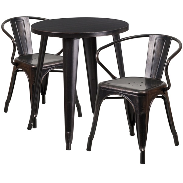24-Round-Black-Antique-Gold-Metal-Indoor-Outdoor-Table-Set-with-2-Arm-Chairs-by-Flash-Furniture