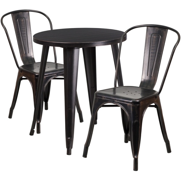 24-Round-Black-Antique-Gold-Metal-Indoor-Outdoor-Table-Set-with-2-Cafe-Chairs-by-Flash-Furniture