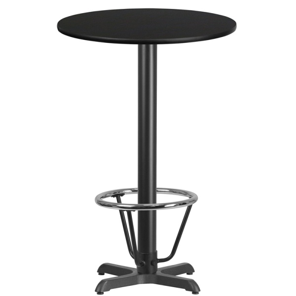 24-Round-Black-Laminate-Table-Top-with-22-x-22-Bar-Height-Table-Base-and-Foot-Ring-by-Flash-Furniture