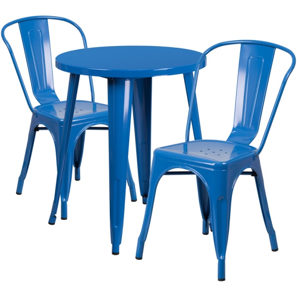 24-Round-Blue-Metal-Indoor-Outdoor-Table-Set-with-2-Cafe-Chairs-by-Flash-Furniture