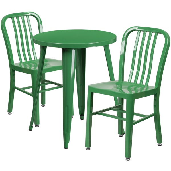 24-Round-Green-Metal-Indoor-Outdoor-Table-Set-with-2-Vertical-Slat-Back-Chairs-by-Flash-Furniture