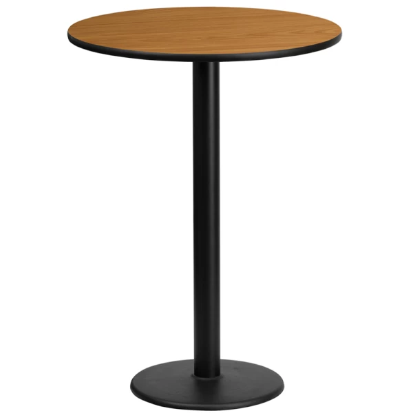 24-Round-Natural-Laminate-Table-Top-with-18-Round-Bar-Height-Table-Base-by-Flash-Furniture