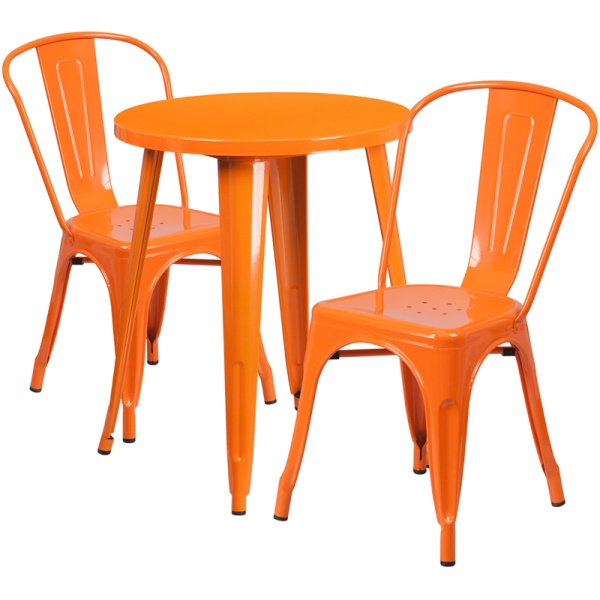 24-Round-Orange-Metal-Indoor-Outdoor-Table-Set-with-2-Cafe-Chairs-by-Flash-Furniture
