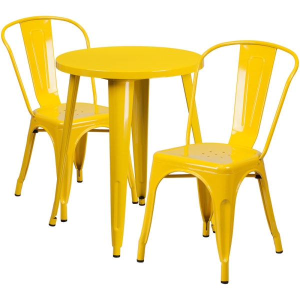 24-Round-Yellow-Metal-Indoor-Outdoor-Table-Set-with-2-Cafe-Chairs-by-Flash-Furniture