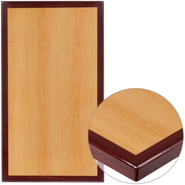 24-x-30-2-Tone-High-Gloss-Cherry-Mahogany-Resin-Table-Top-with-2-Thick-Drop-Lip-by-Flash-Furniture