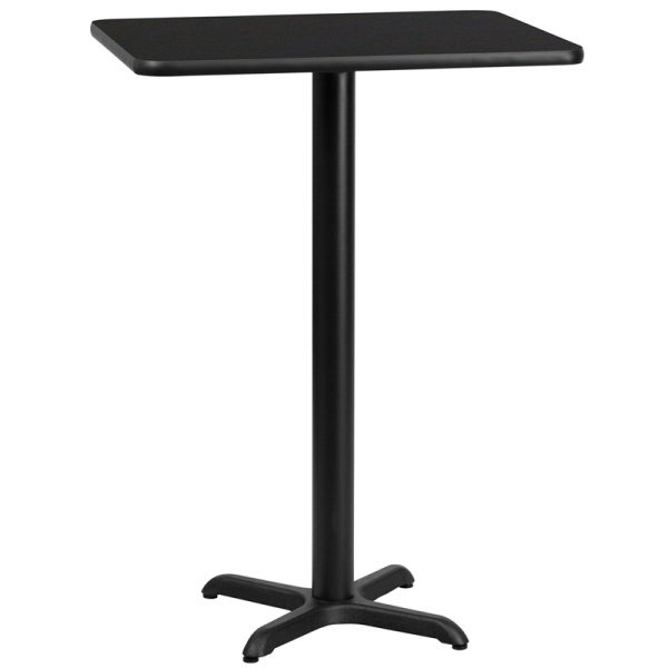 24-x-30-Rectangular-Black-Laminate-Table-Top-with-22-x-22-Bar-Height-Table-Base-by-Flash-Furniture