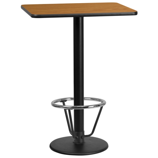 24-x-30-Rectangular-Natural-Laminate-Table-Top-with-18-Round-Bar-Height-Table-Base-and-Foot-Ring-by-Flash-Furniture