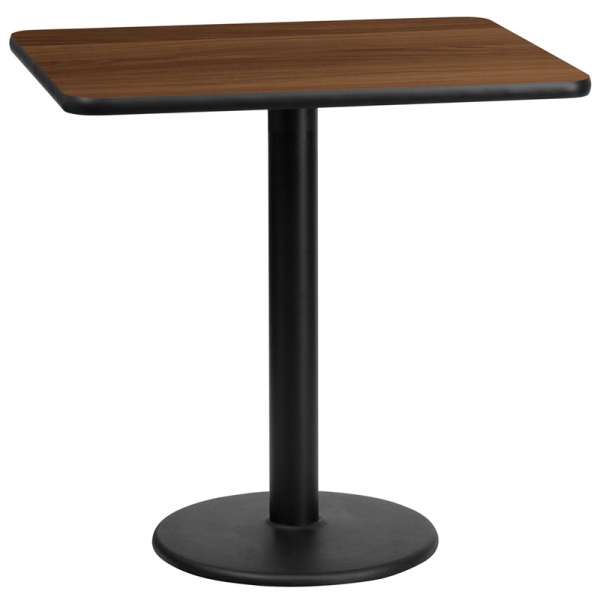 24-x-30-Rectangular-Walnut-Laminate-Table-Top-with-18-Round-Table-Height-Base-by-Flash-Furniture