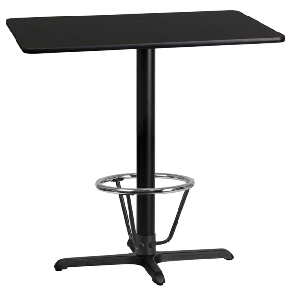 24-x-42-Rectangular-Black-Laminate-Table-Top-with-22-x-30-Bar-Height-Table-Base-and-Foot-Ring-by-Flash-Furniture