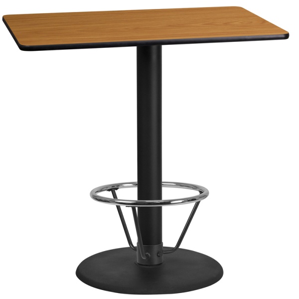 24-x-42-Rectangular-Natural-Laminate-Table-Top-with-24-Round-Bar-Height-Table-Base-and-Foot-Ring-by-Flash-Furniture