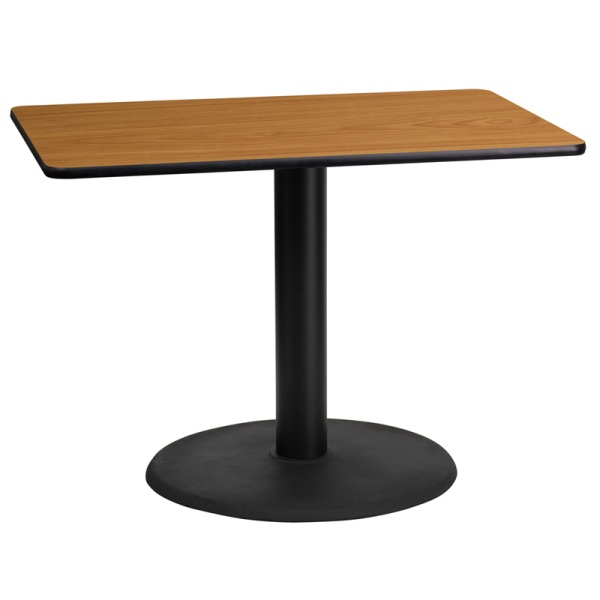 24-x-42-Rectangular-Natural-Laminate-Table-Top-with-24-Round-Table-Height-Base-by-Flash-Furniture