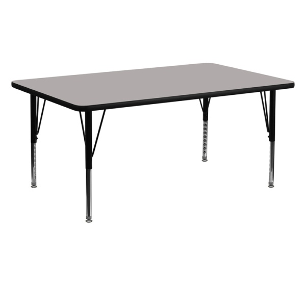 24W-x-60L-Rectangular-Grey-HP-Laminate-Activity-Table-Height-Adjustable-Short-Legs-by-Flash-Furniture