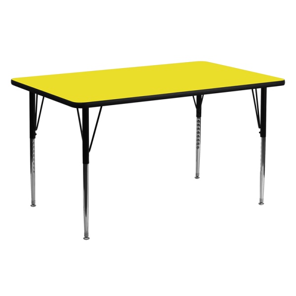 24W-x-60L-Rectangular-Yellow-HP-Laminate-Activity-Table-Standard-Height-Adjustable-Legs-by-Flash-Furniture