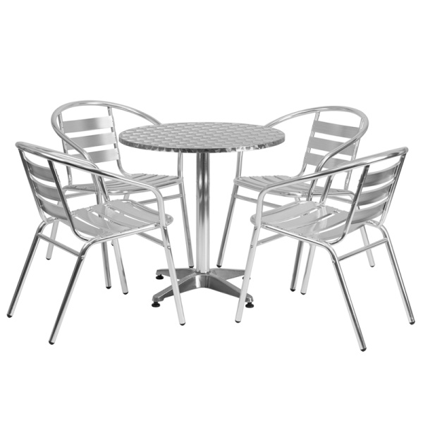27.5-Round-Aluminum-Indoor-Outdoor-Table-Set-with-4-Slat-Back-Chairs-by-Flash-Furniture
