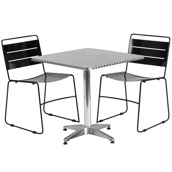 27.5-Square-Aluminum-Indoor-Outdoor-Table-Set-with-2-Black-Metal-Stack-Chairs-by-Flash-Furniture