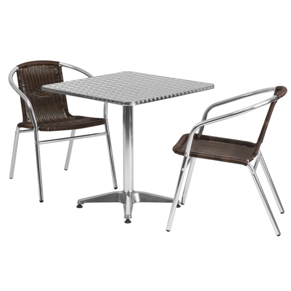 27.5-Square-Aluminum-Indoor-Outdoor-Table-Set-with-2-Dark-Brown-Rattan-Chairs-by-Flash-Furniture