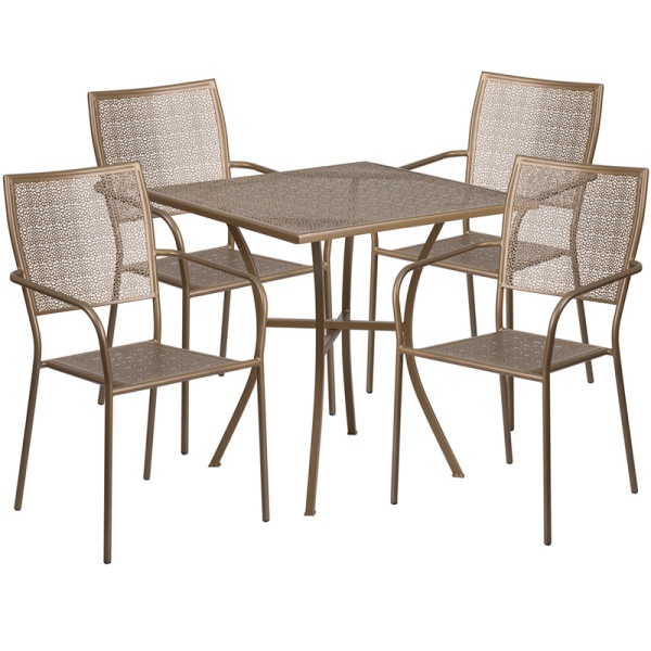 28-Square-Gold-Indoor-Outdoor-Steel-Patio-Table-Set-with-4-Square-Back-Chairs-by-Flash-Furniture