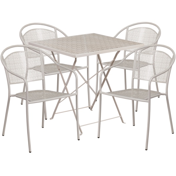 28-Square-Light-Gray-Indoor-Outdoor-Steel-Folding-Patio-Table-Set-with-4-Round-Back-Chairs-by-Flash-Furniture