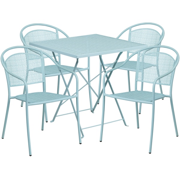 28-Square-Sky-Blue-Indoor-Outdoor-Steel-Folding-Patio-Table-Set-with-4-Round-Back-Chairs-by-Flash-Furniture