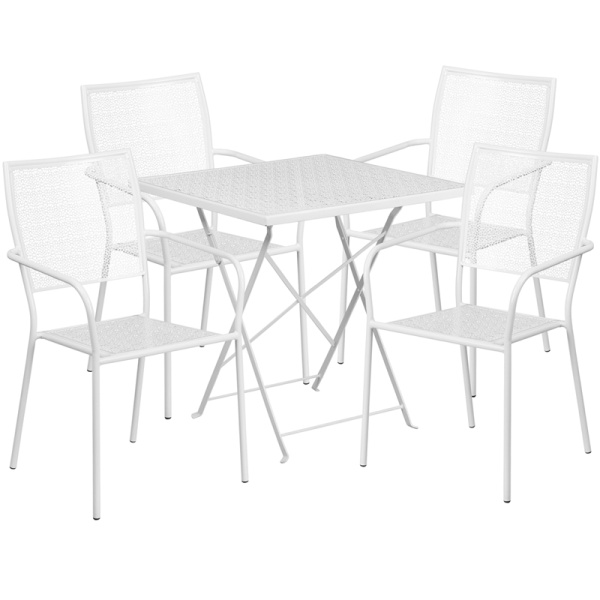 28-Square-White-Indoor-Outdoor-Steel-Folding-Patio-Table-Set-with-4-Square-Back-Chairs-by-Flash-Furniture