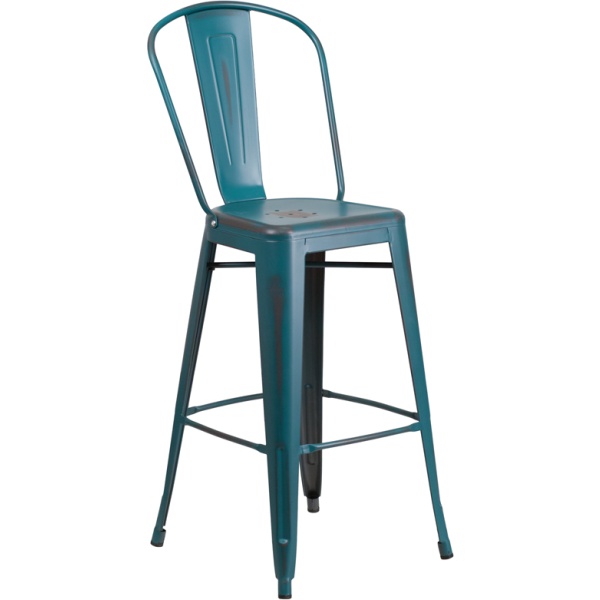 30-High-Distressed-Kelly-Blue-Teal-Metal-Indoor-Outdoor-Barstool-with-Back-by-Flash-Furniture