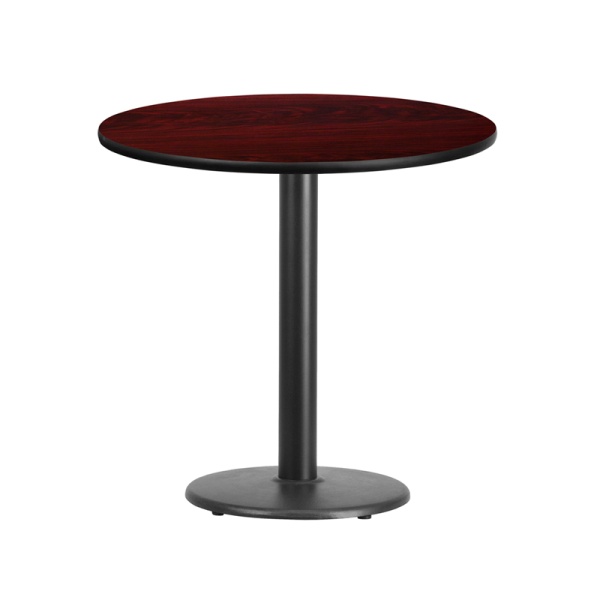 30-Round-Mahogany-Laminate-Table-Top-with-18-Round-Table-Height-Base-by-Flash-Furniture