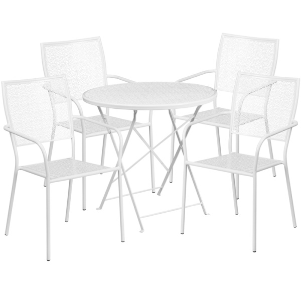 30-Round-White-Indoor-Outdoor-Steel-Folding-Patio-Table-Set-with-4-Square-Back-Chairs-by-Flash-Furniture