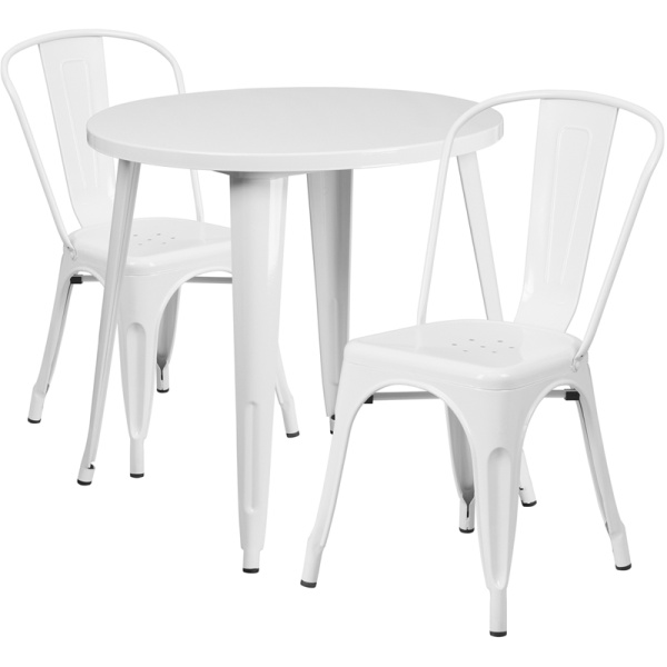 30-Round-White-Metal-Indoor-Outdoor-Table-Set-with-2-Cafe-Chairs-by-Flash-Furniture