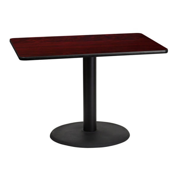 30-x-42-Rectangular-Mahogany-Laminate-Table-Top-with-24-Round-Table-Height-Base-by-Flash-Furniture