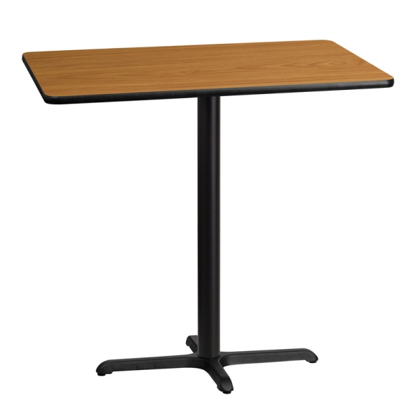 30-x-42-Rectangular-Natural-Laminate-Table-Top-with-22-x-30-Bar-Height-Table-Base-by-Flash-Furniture