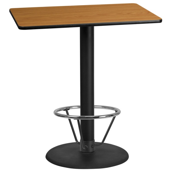 30-x-42-Rectangular-Natural-Laminate-Table-Top-with-24-Round-Bar-Height-Table-Base-and-Foot-Ring-by-Flash-Furniture