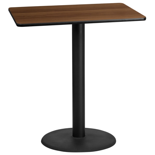 30-x-42-Rectangular-Walnut-Laminate-Table-Top-with-24-Round-Bar-Height-Table-Base-by-Flash-Furniture