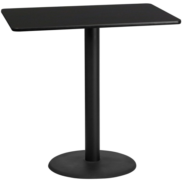30-x-48-Rectangular-Black-Laminate-Table-Top-with-24-Round-Bar-Height-Table-Base-by-Flash-Furniture