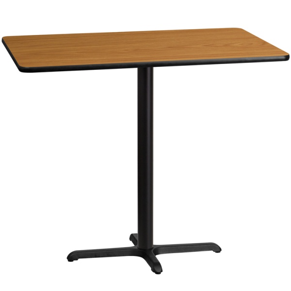 30-x-48-Rectangular-Natural-Laminate-Table-Top-with-22-x-30-Bar-Height-Table-Base-by-Flash-Furniture