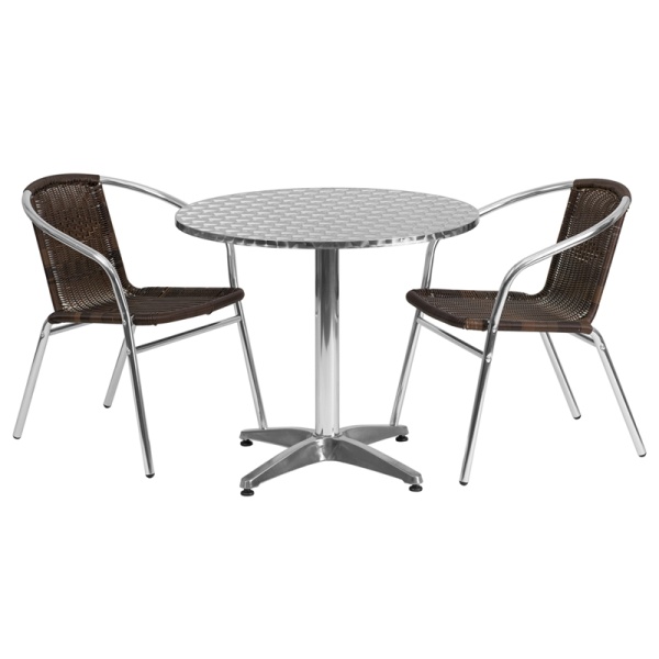 31.5-Round-Aluminum-Indoor-Outdoor-Table-Set-with-2-Dark-Brown-Rattan-Chairs-by-Flash-Furniture