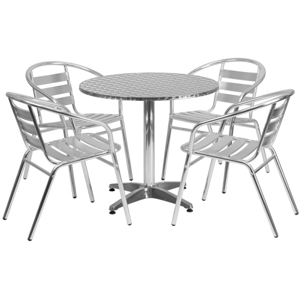 31.5-Round-Aluminum-Indoor-Outdoor-Table-Set-with-4-Slat-Back-Chairs-by-Flash-Furniture