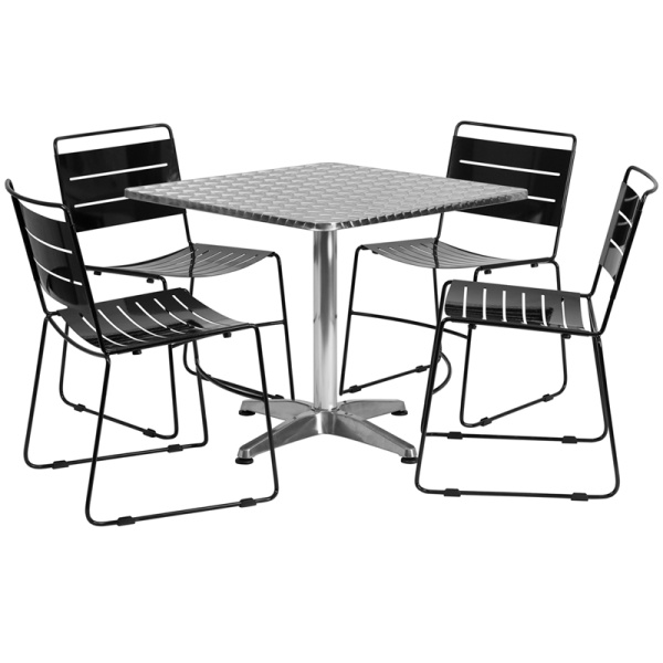 31.5-Square-Aluminum-Indoor-Outdoor-Table-Set-with-4-Black-Metal-Stack-Chairs-by-Flash-Furniture