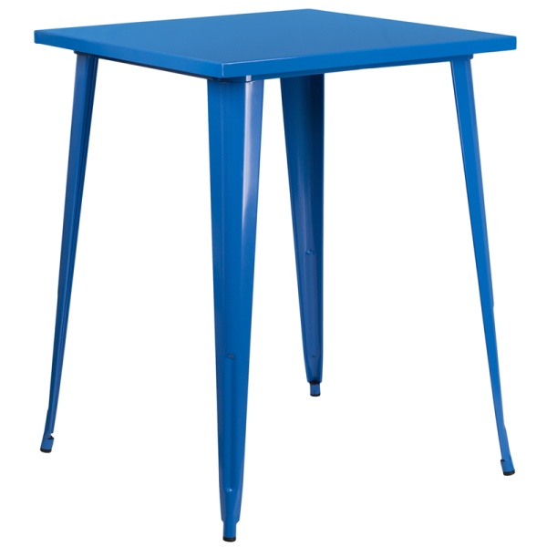 31.5-Square-Blue-Metal-Indoor-Outdoor-Bar-Height-Table-by-Flash-Furniture
