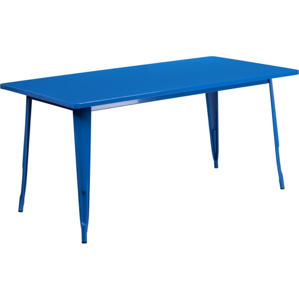 31.5-x-63-Rectangular-Blue-Metal-Indoor-Outdoor-Table-by-Flash-Furniture
