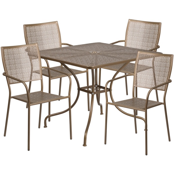35.5-Square-Gold-Indoor-Outdoor-Steel-Patio-Table-Set-with-4-Square-Back-Chairs-by-Flash-Furniture