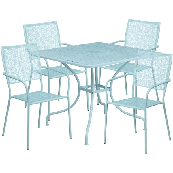 35.5-Square-Sky-Blue-Indoor-Outdoor-Steel-Patio-Table-Set-with-4-Square-Back-Chairs-by-Flash-Furniture