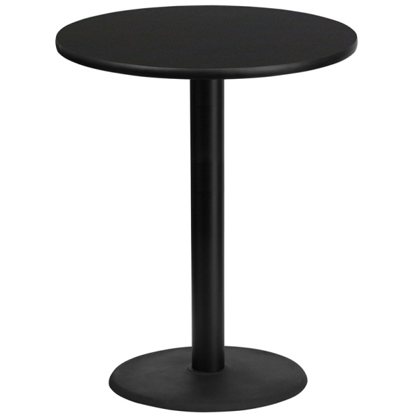 36-Round-Black-Laminate-Table-Top-with-24-Round-Bar-Height-Table-Base-by-Flash-Furniture