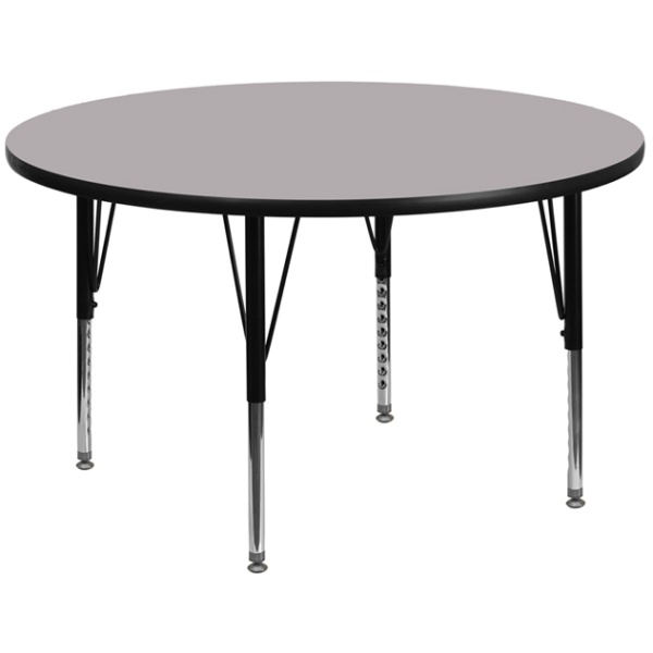 42-Round-Grey-Thermal-Laminate-Activity-Table-Height-Adjustable-Short-Legs-by-Flash-Furniture