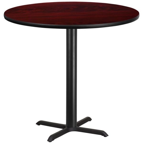 42-Round-Mahogany-Laminate-Table-Top-with-33-x-33-Bar-Height-Table-Base-by-Flash-Furniture