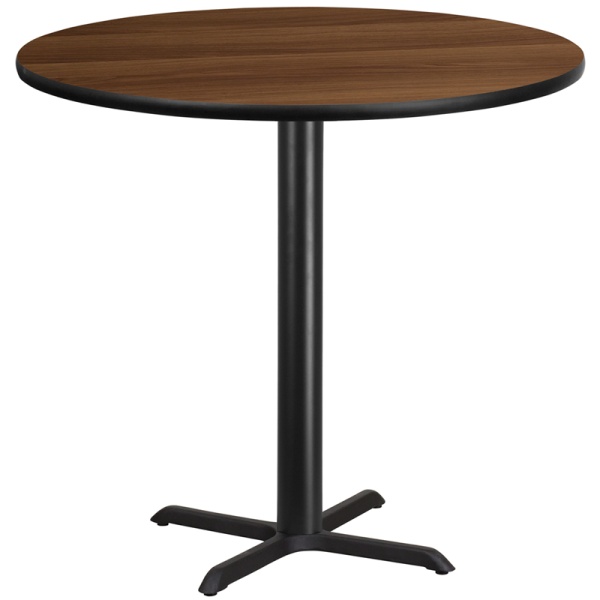 42-Round-Walnut-Laminate-Table-Top-with-33-x-33-Bar-Height-Table-Base-by-Flash-Furniture