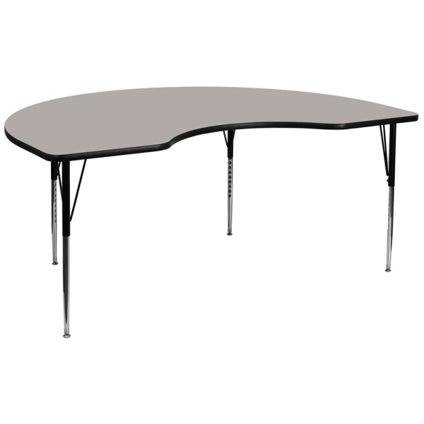 48W-x-96L-Kidney-Grey-HP-Laminate-Activity-Table-Standard-Height-Adjustable-Legs-by-Flash-Furniture