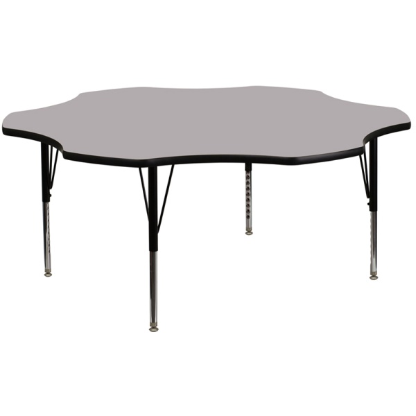 60-Flower-Grey-Thermal-Laminate-Activity-Table-Height-Adjustable-Short-Legs-by-Flash-Furniture